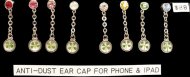 Anti Dust Ear Cap for Phone with Clover Anti Dust Ear Cap for Phone with Clover